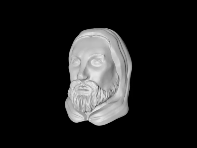 jesus 3D Print Model .c4d .max .obj .3ds .fbx .stl .blend 