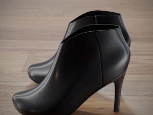 ankle boots 3D 모델