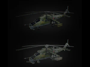 mil mi-24 3D Model