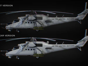 mil mi-24 3D Model