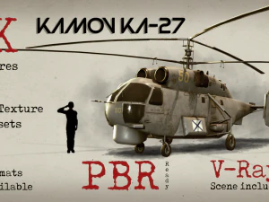 kamov ka-27 Model 3D