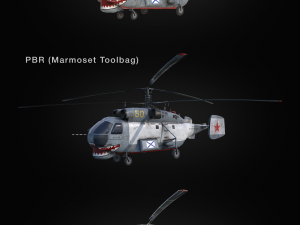 kamov ka-27 Modello 3D