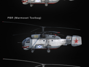 kamov ka-27 Modello 3D