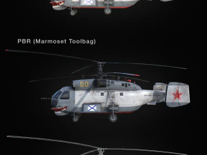 kamov ka-27 3D Model