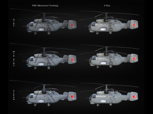 kamov ka-27 Modello 3D