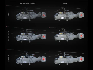 kamov ka-27 3D Model