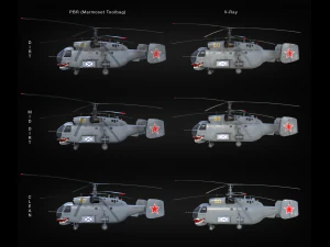 kamov ka-27 3D Model