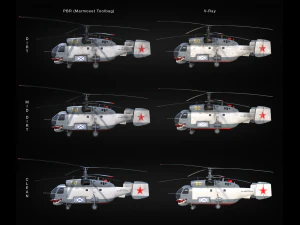 kamov ka-27 3D Model