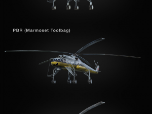 mil mi-10 3D 模型