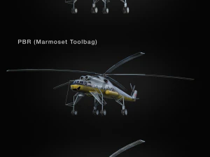 mil mi-10 3D Model