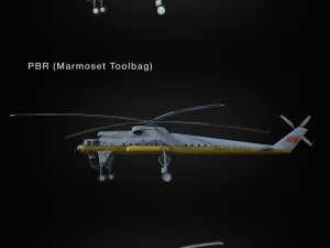 mil mi-10 3D Model