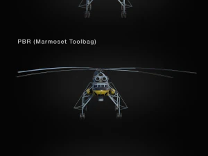 mil mi-10 3D Model