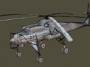 mil mi-10 3D Model