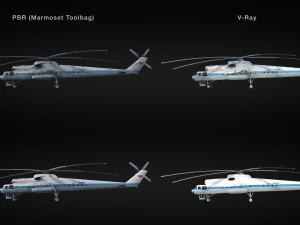 mil mi-10 3D Model
