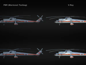 mil mi-10 3D Model