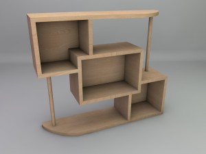 shelf 3D मॉडल