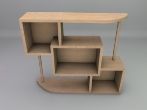 shelf 3D मॉडल
