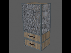 contemporary office furniture 3D Model