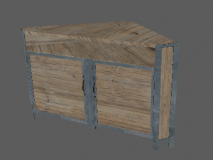 contemporary office furniture 3D Model