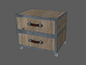 contemporary office furniture 3D Model