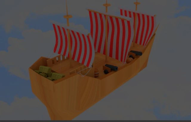 3d sail boat 3D Model .c4d .max .obj .3ds .fbx .stl .blend 