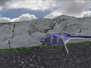 3d helicopter model 3D Model