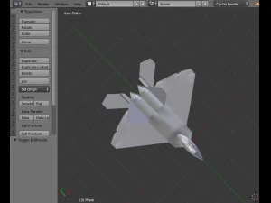 Реактивная базовая сетка 3D Модель