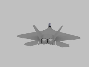 Реактивная базовая сетка 3D Модель