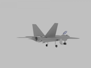 jet base mesh Modelo 3D