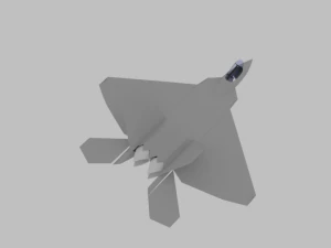 Реактивная базовая сетка 3D Модель