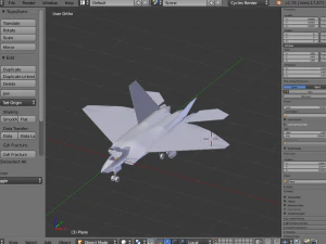 Реактивная базовая сетка 3D Модель