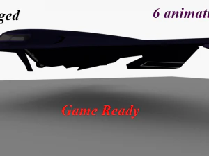 b2-бомбардировщик 3D Модель