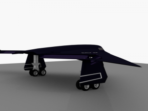 b2-bomber 3Dモデル