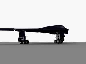 b2-bomber 3Dモデル