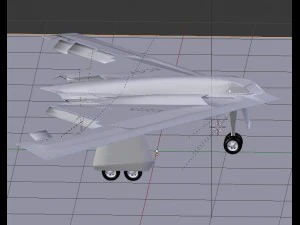 b2-bomber 3D Model