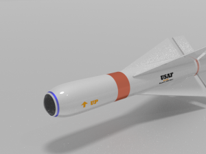 agm-65 missile Modelo 3D