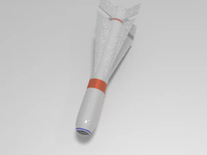 agm-65 missile 3D Model