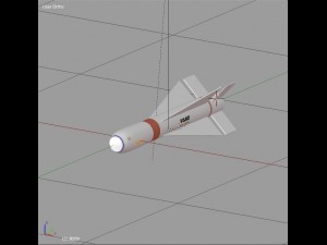 agm-65 missile 3Dモデル