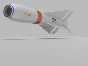 agm-65 missile 3D Model