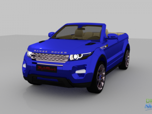 range rover evoque convertible Modello 3D