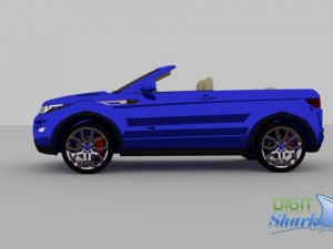range rover evoque convertible Modello 3D