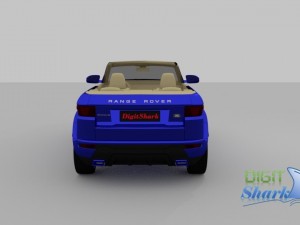 range rover evoque convertible Modello 3D