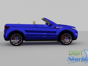 range rover evoque convertible Modello 3D