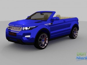 range rover evoque convertible Modello 3D
