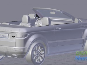 range rover evoque convertible Modello 3D