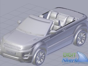range rover evoque convertible Modello 3D