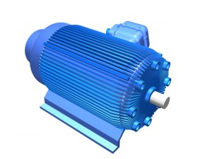 electric motor 3D 模型