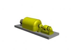 タービン発電機 t-2-6-2 3Dモデル