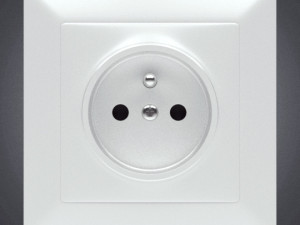 electric socket and light switch and other props 3d Modelo 3D
