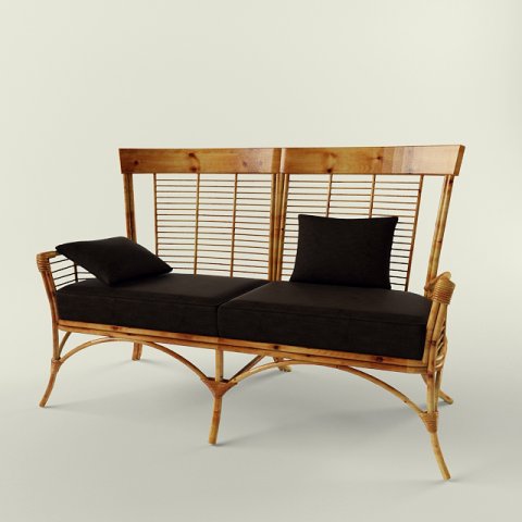 sofa 3D Model .c4d .max .obj .3ds .fbx .stl .blend 